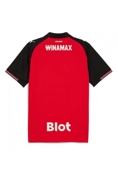 Stade Rennais Voetbaltruitje Thuis tenue 2025-26 Korte Mouw Stade Rennais Voetbaltruitje Thuis tenue 2025-26 Korte Mouw